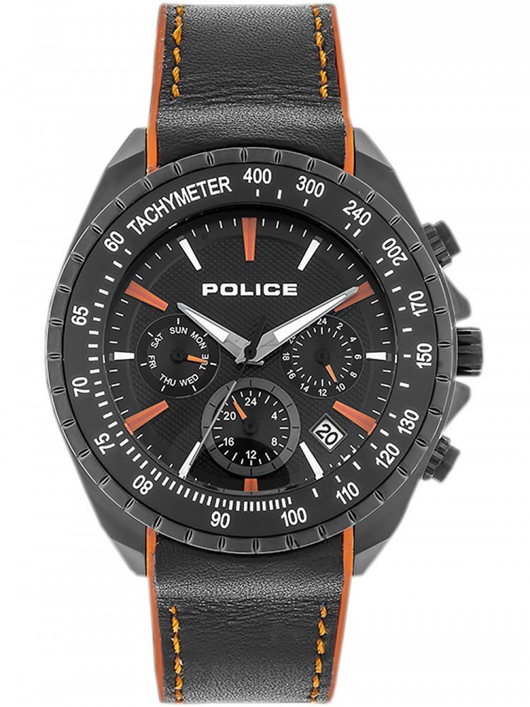 Police Quarzuhr Police PL15328JSB.02P Twintone Herren 44mm 10ATM