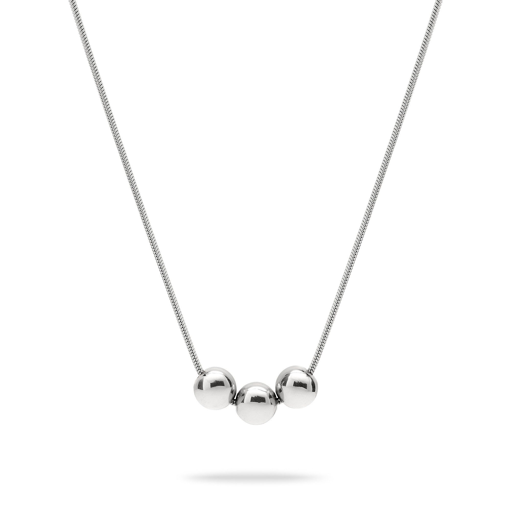 Liebeskind Berlin Y-Kette Schmuck Geschenk Edelstahl Halskette Steel Ball