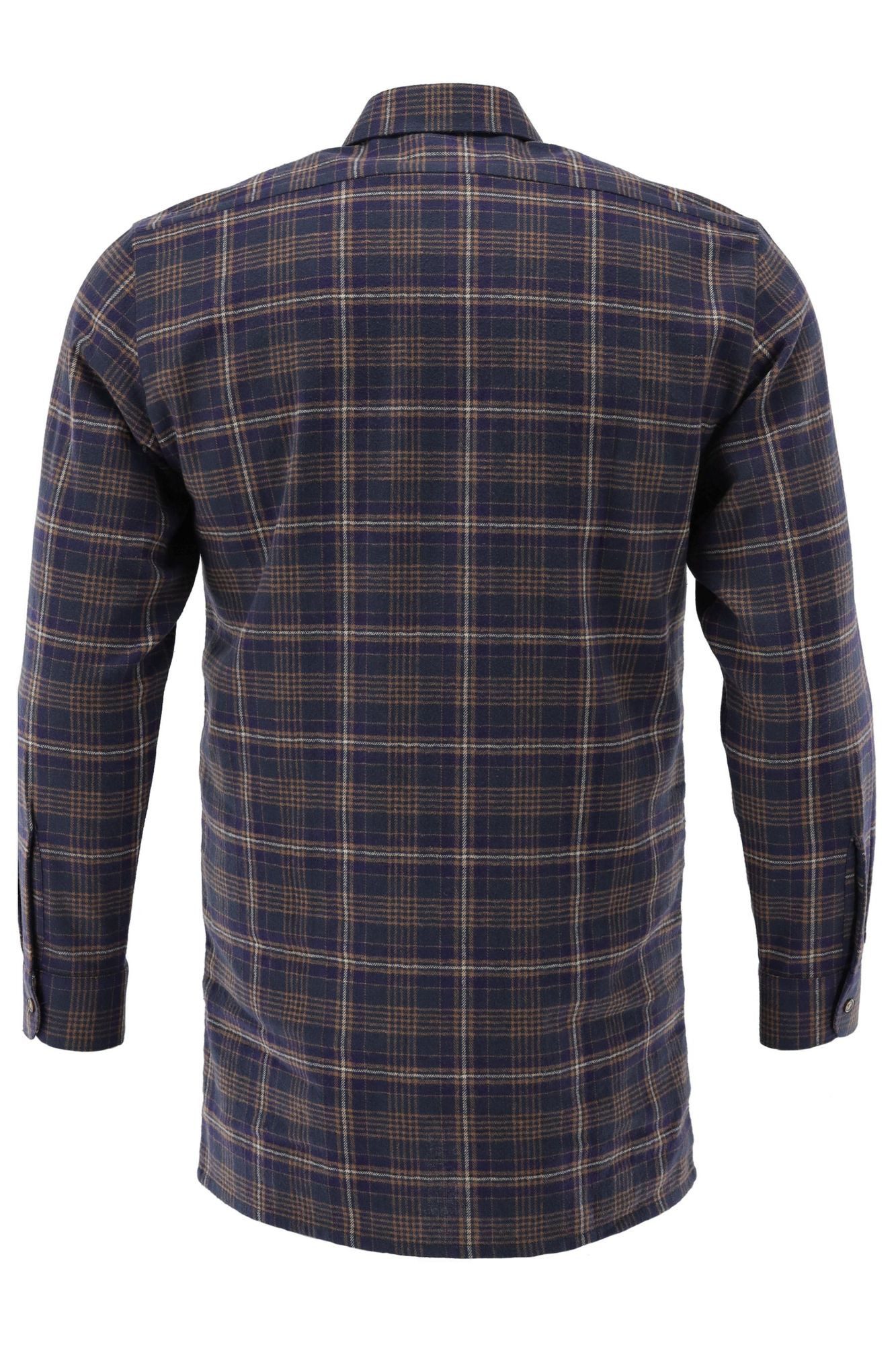 Condor Flanellhemd Obapi 90cm langes Herren Langarm Arbeitshemd mit aufgese günstig online kaufen