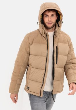 camel active Steppjacke mit Cordbesatz