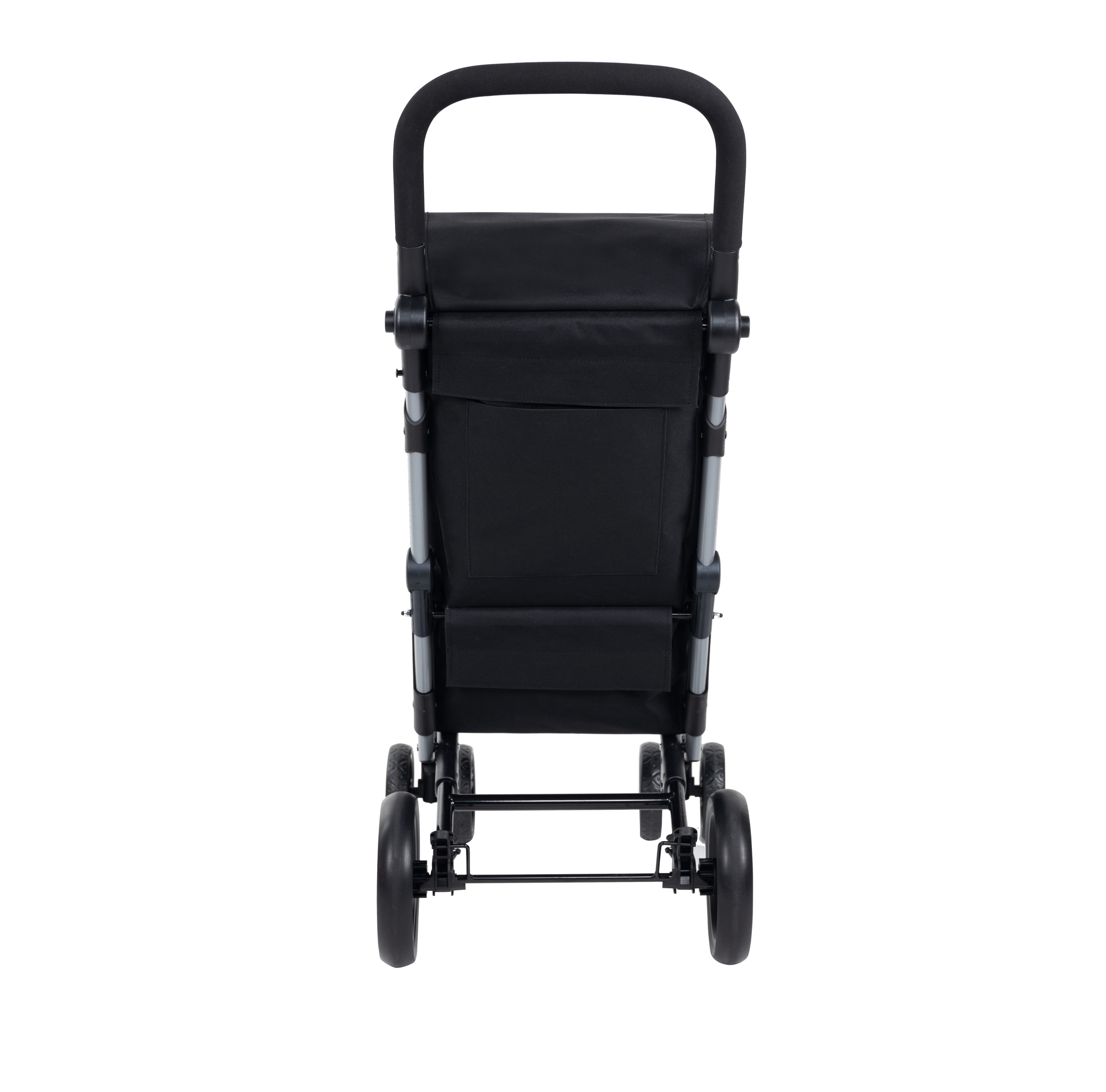 Carlett Einkaufstrolley Carlett Lett435 Classic Einkaufstrolley Schwarz 53 L bis 25 kg – Bild 4 von 5