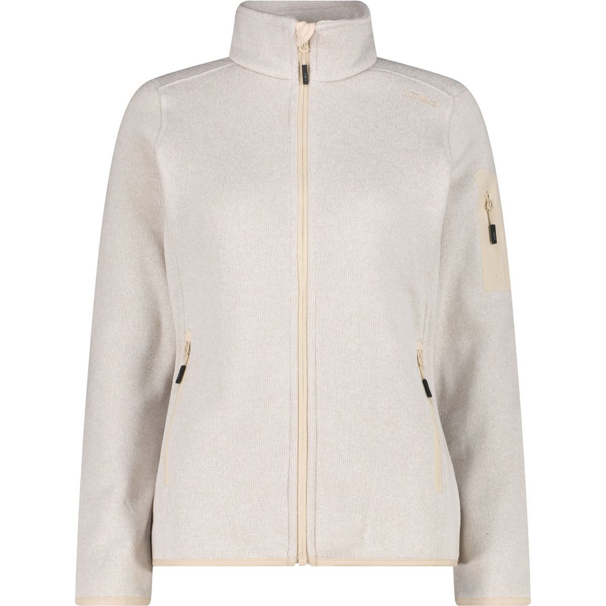 CMP Fleecejacke Woman Knittech Fleece Jacket Vielseitige Damen-Fleecejacke mit elastischen Abschlüssen und