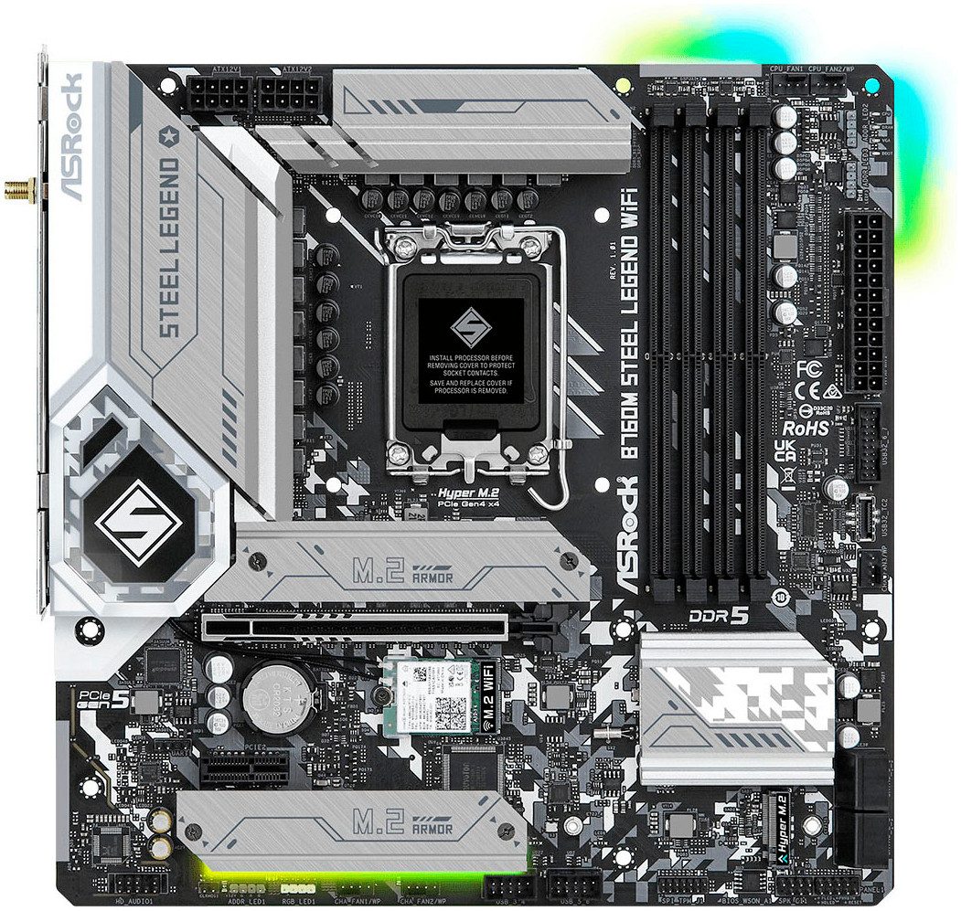B760M Steel Legend WiFi Mainboard