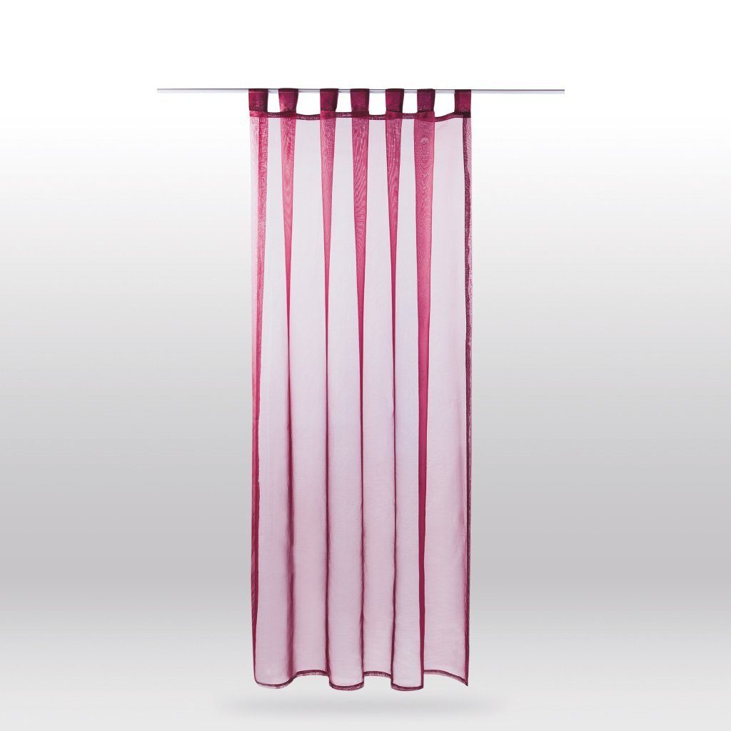 Bestlivings Gardine Noella (1 St), Schlaufen, transparent, Sichtschutz 140x günstig online kaufen