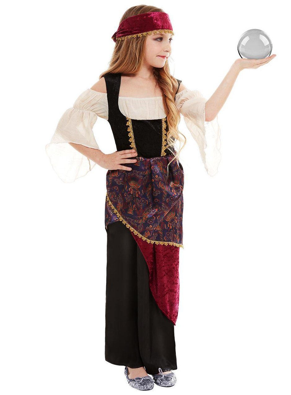 Smiffys Kostüm Wahrsagerin - Karneval Faschingskostüm Kinder, Voraussage: Dieses Kostüm wird super ankommen!
