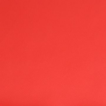möbelando Bürostuhl Hamminkeln, aus Kunstleder (60% PVC, 25% Polyester, 15% Baumwolle), verchromter Stahl in Rot. Abmessungen (B/H/T) 44x57x44 cm