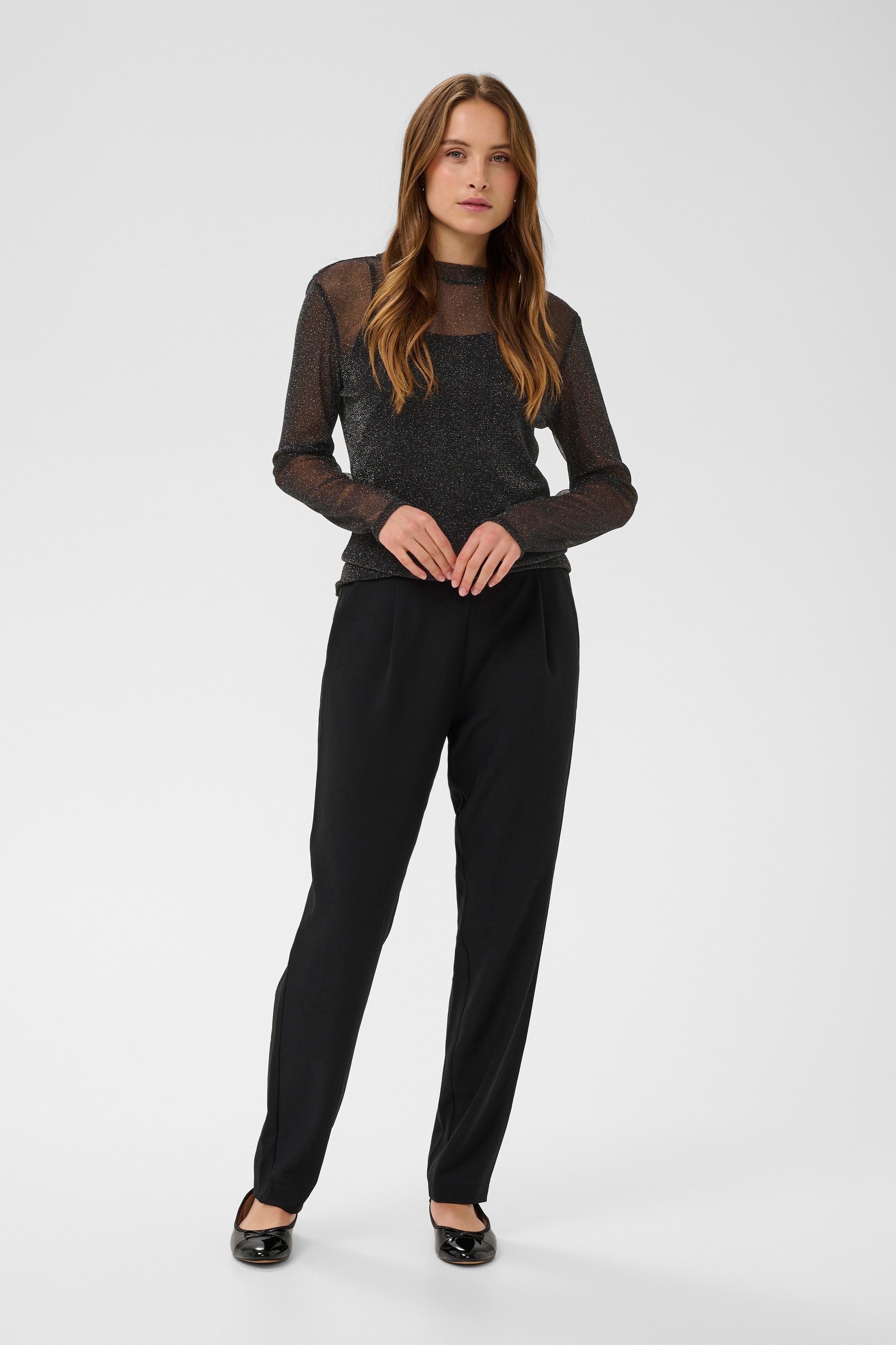 Saint Tropez Langarmbluse Langarm-Bluse DelilaSZ