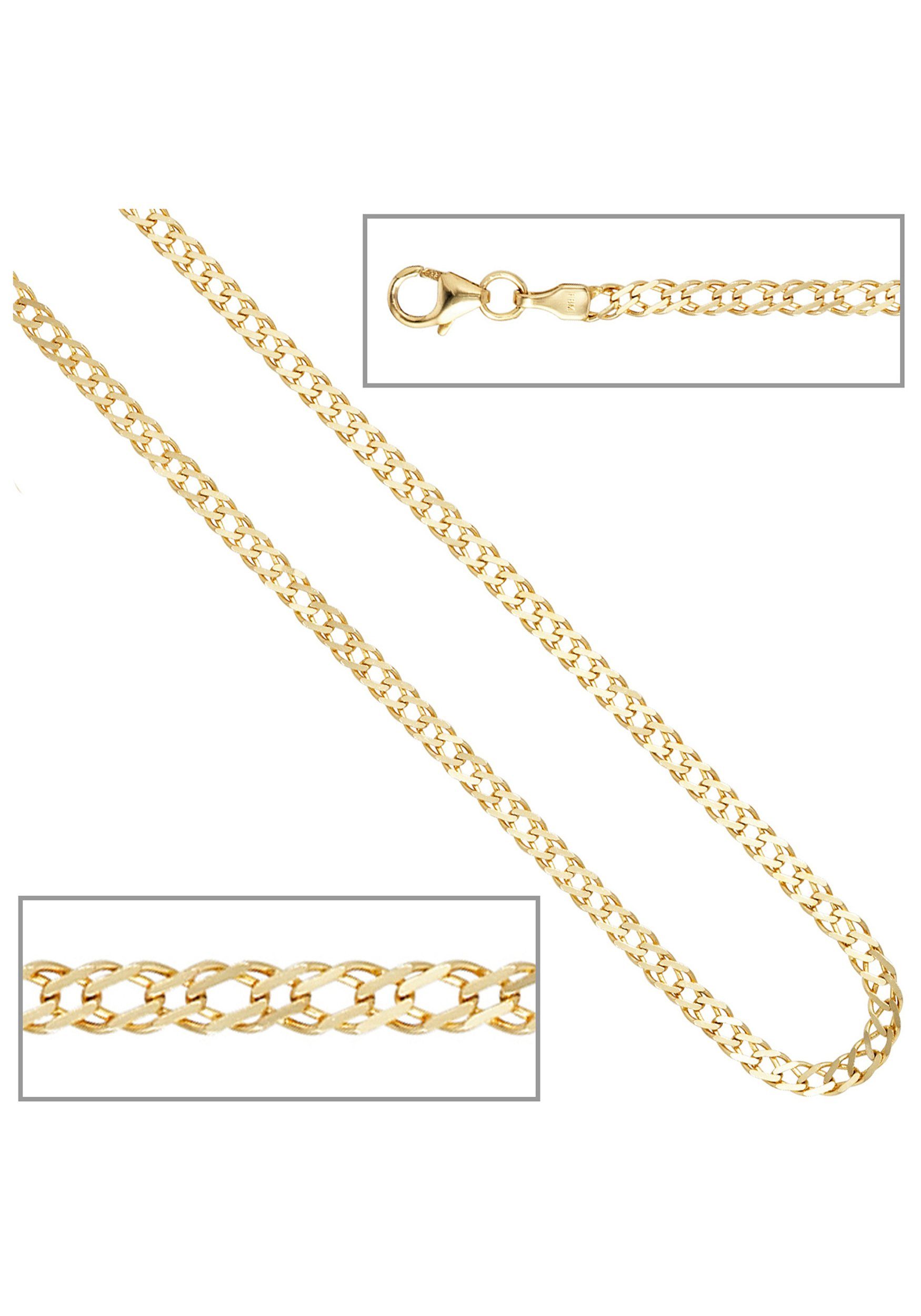 JOBO Goldkette, Zwillings-Panzerkette 33...