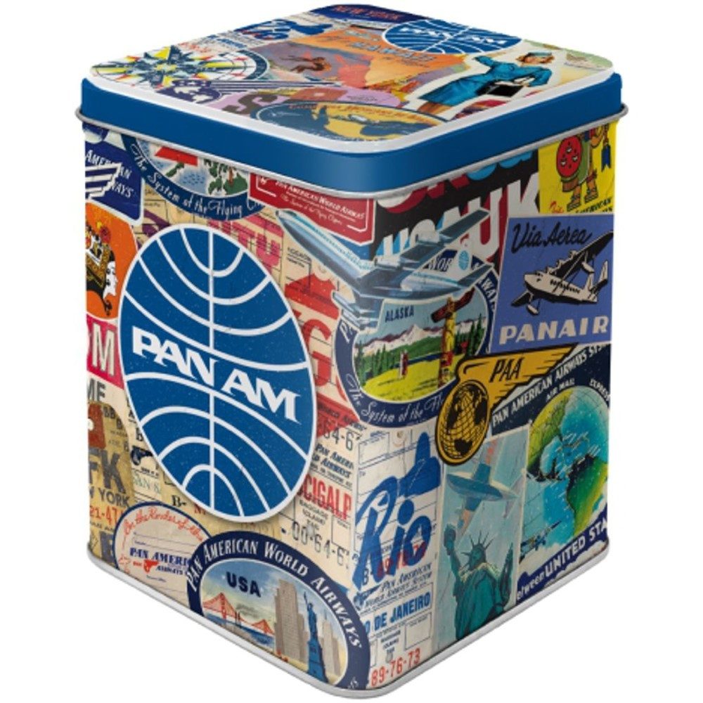Teedose Pan Am - Travel Collage