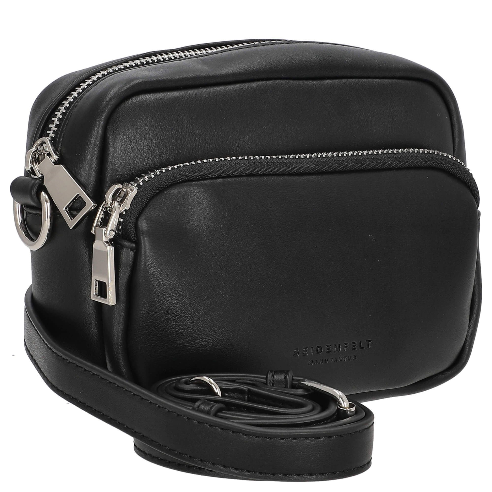 Seidenfelt Manufaktur Umhängetasche Hede Crossbody - cm (1-tlg) black 17 Umhängetasche