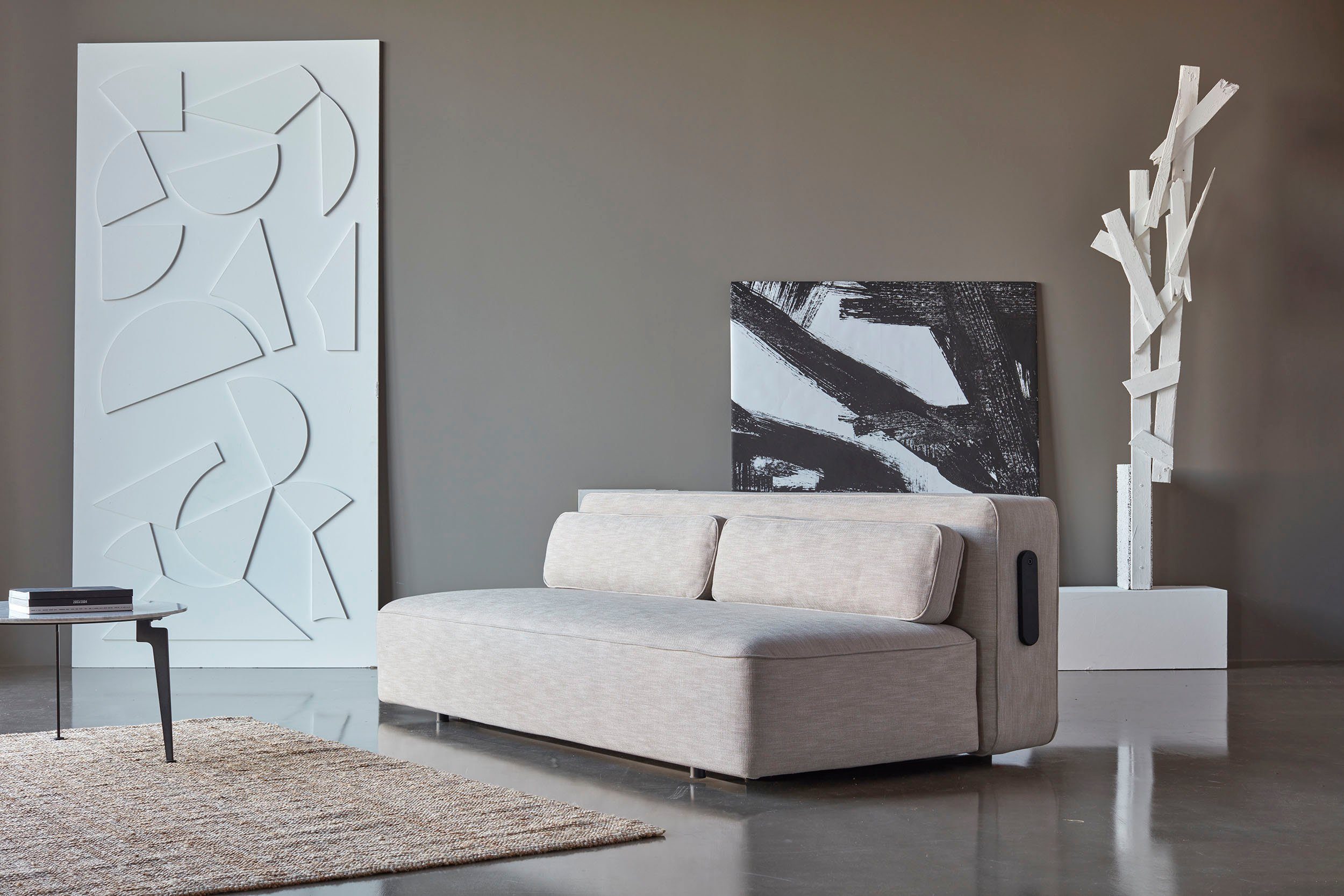 INNOVATION LIVING ™ Schlafsofa YONATA Sofa im aktuellen Design, hoher Komfort, elegant und hochwertig, komfortable Taschenfederkernpolsterung, Breite Liegefläche 149 cm