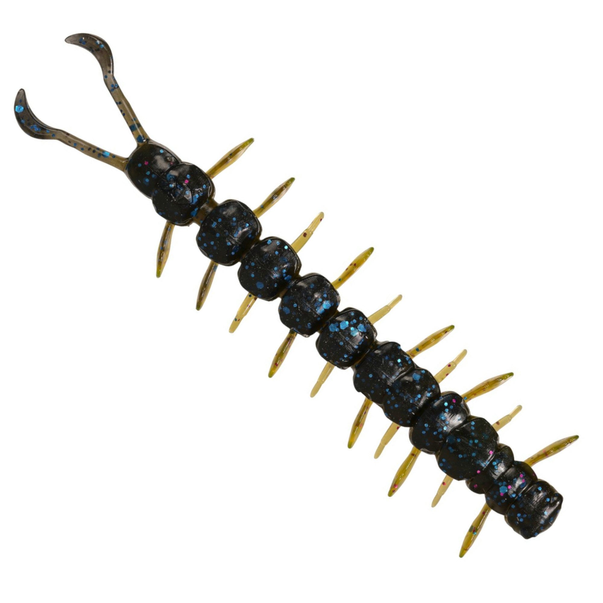WESTIN Kunstköder Centipede Creaturebait 9.5Cm 4G Midnight Pumpkin 4Pcs
