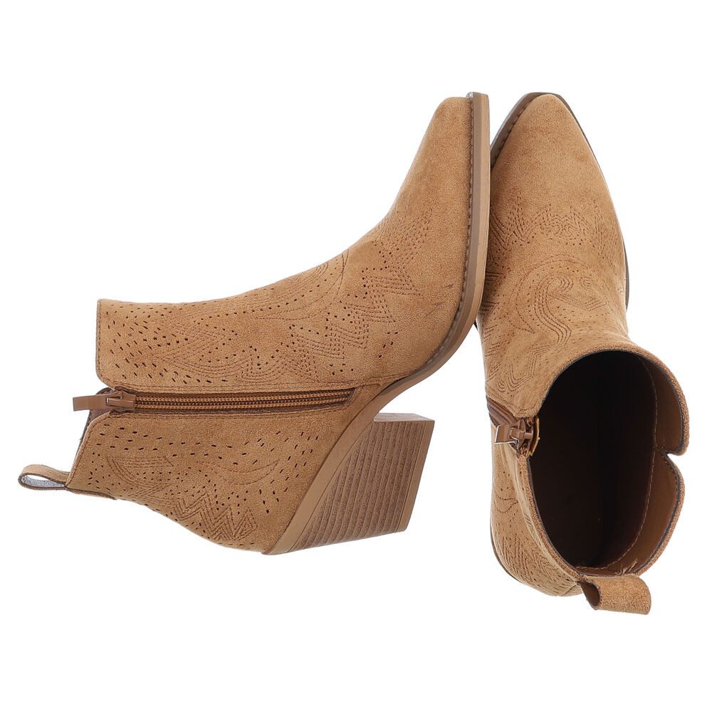Ital-Design Damen Cowboyboots Western Westernstiefelette (88577281) günstig online kaufen