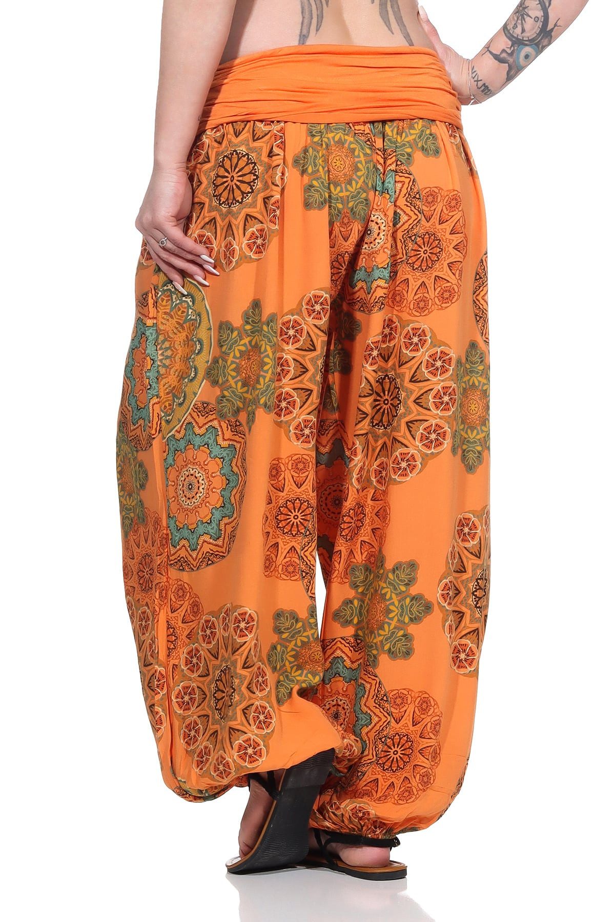 OriginalYou Haremshose Pumphose für Damen weite und luftige Sommerhose mit elastischem Bund, hautfreundlich, luftig und leicht