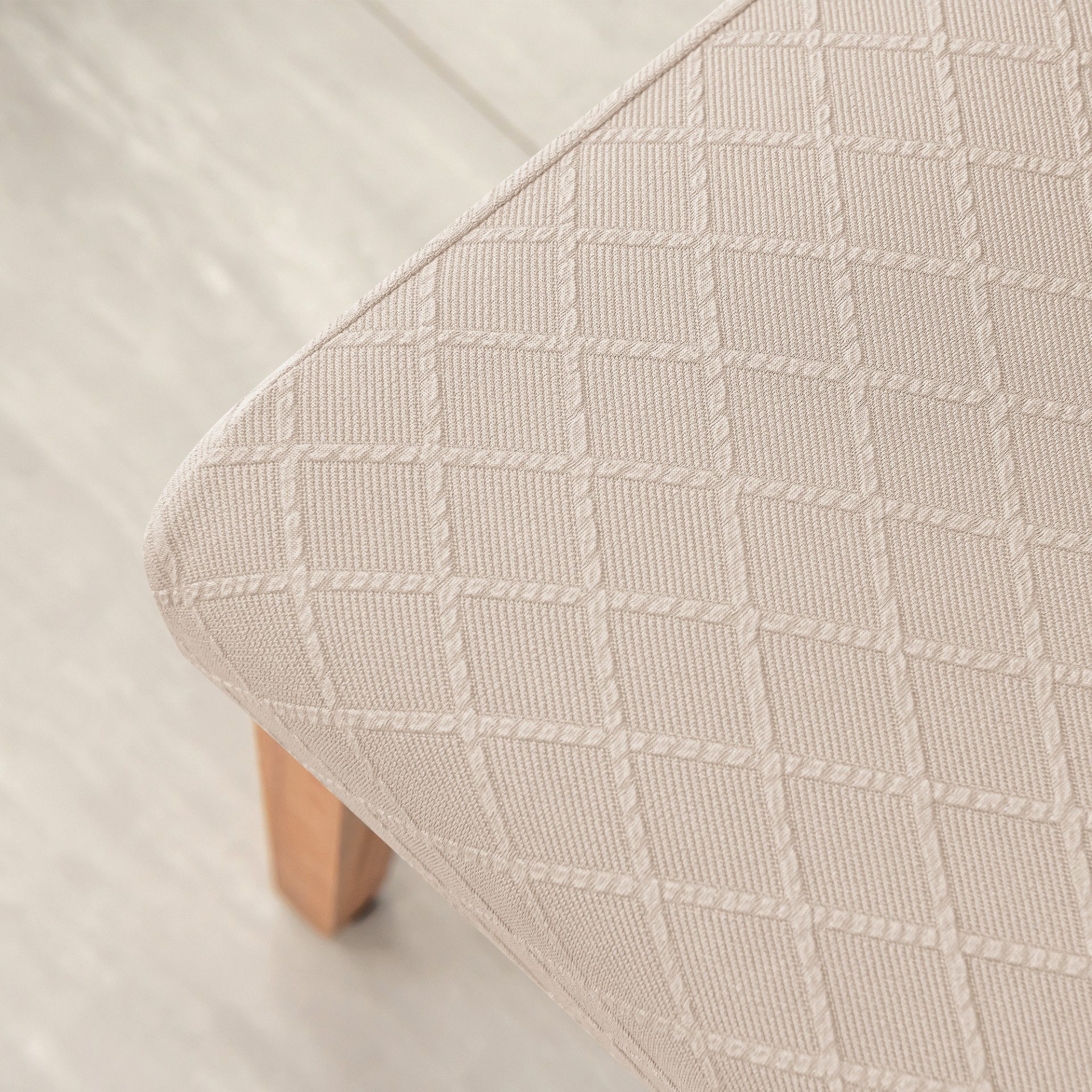 Minicloss Stuhlhusse Universal Stretch Stuhlhussen Moderne Jacquard Husse, Abnehmbare, Stuhlbezug Abdeckung Esszimmer überzug Bi-Elastic Spannbezug – Bild 4 von 5