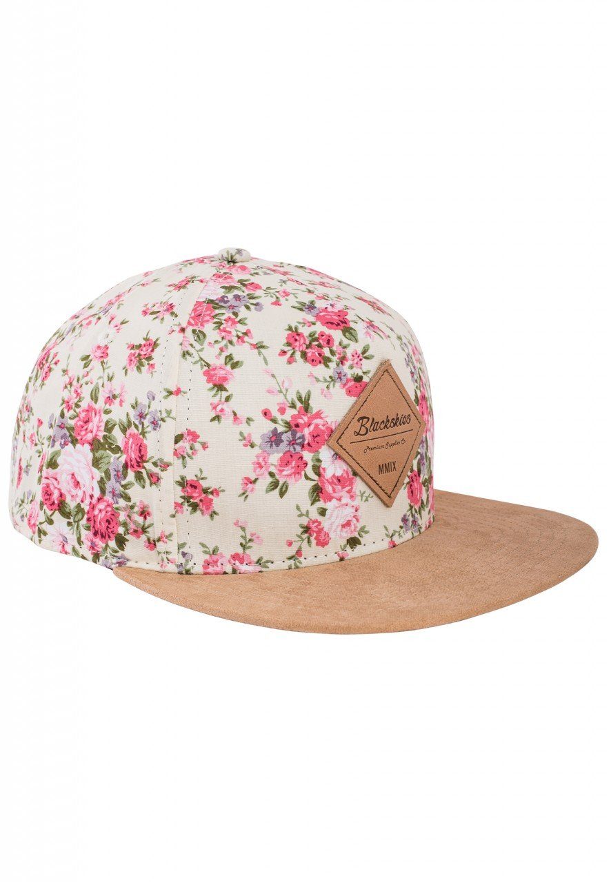 - Florale Cap Weiß Snapback Cap Blackskies Snapback Sakura