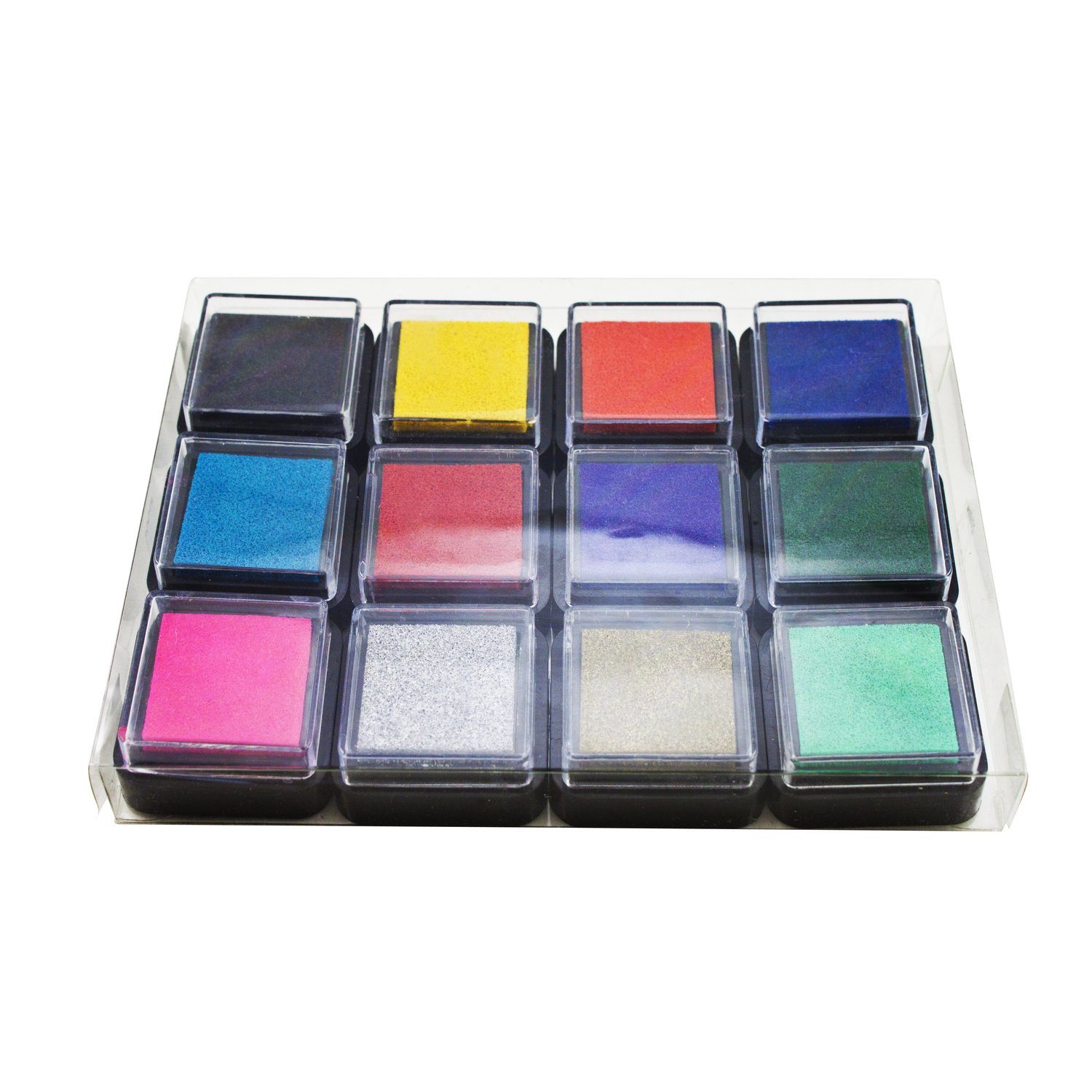 EDUPLAY Mini Stempelkissen Stempelkissen (12-teilig (1 Set)