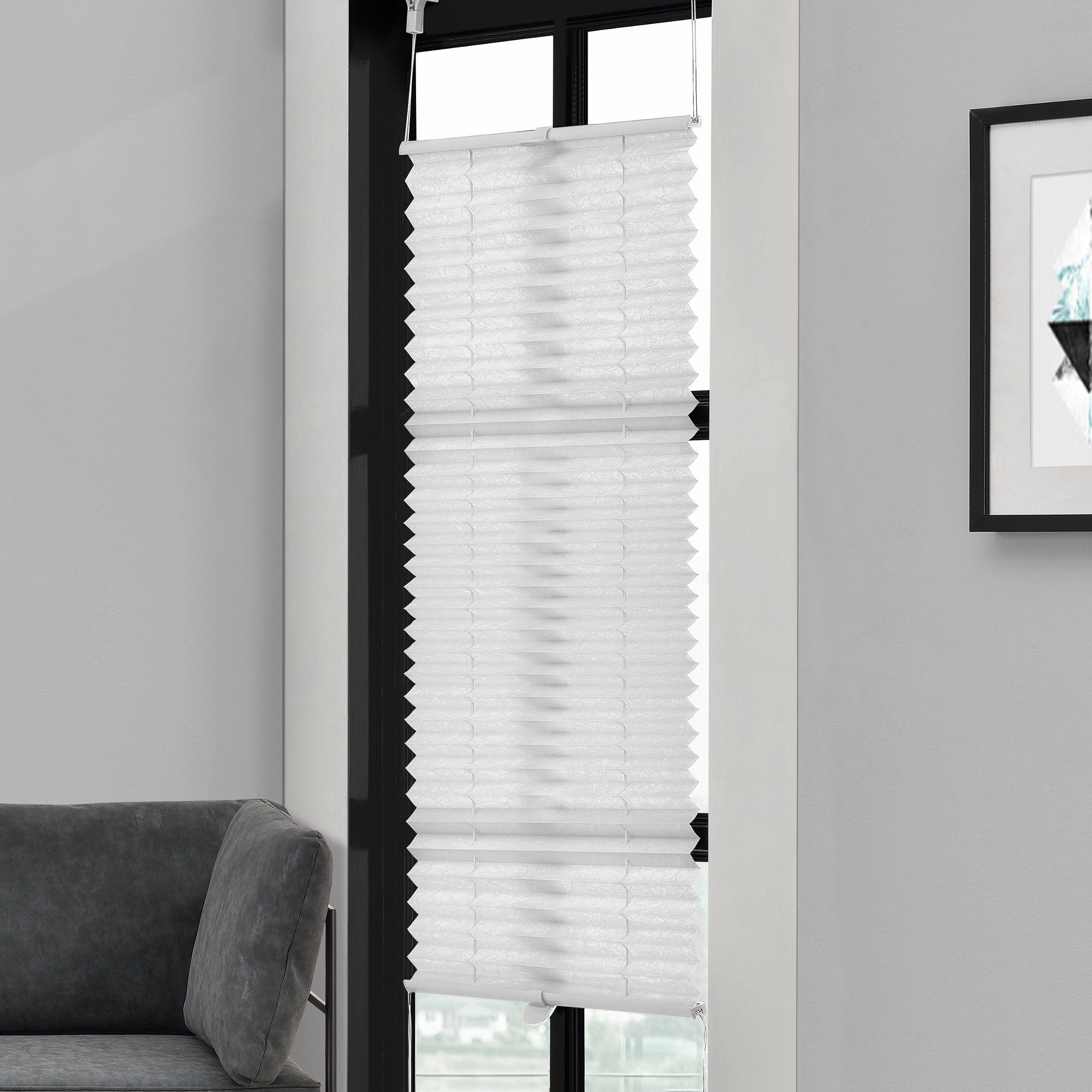 neu.haus Plissee, Lichtschutz, ohne Bohren, Klemmmontage, günstig online kaufen