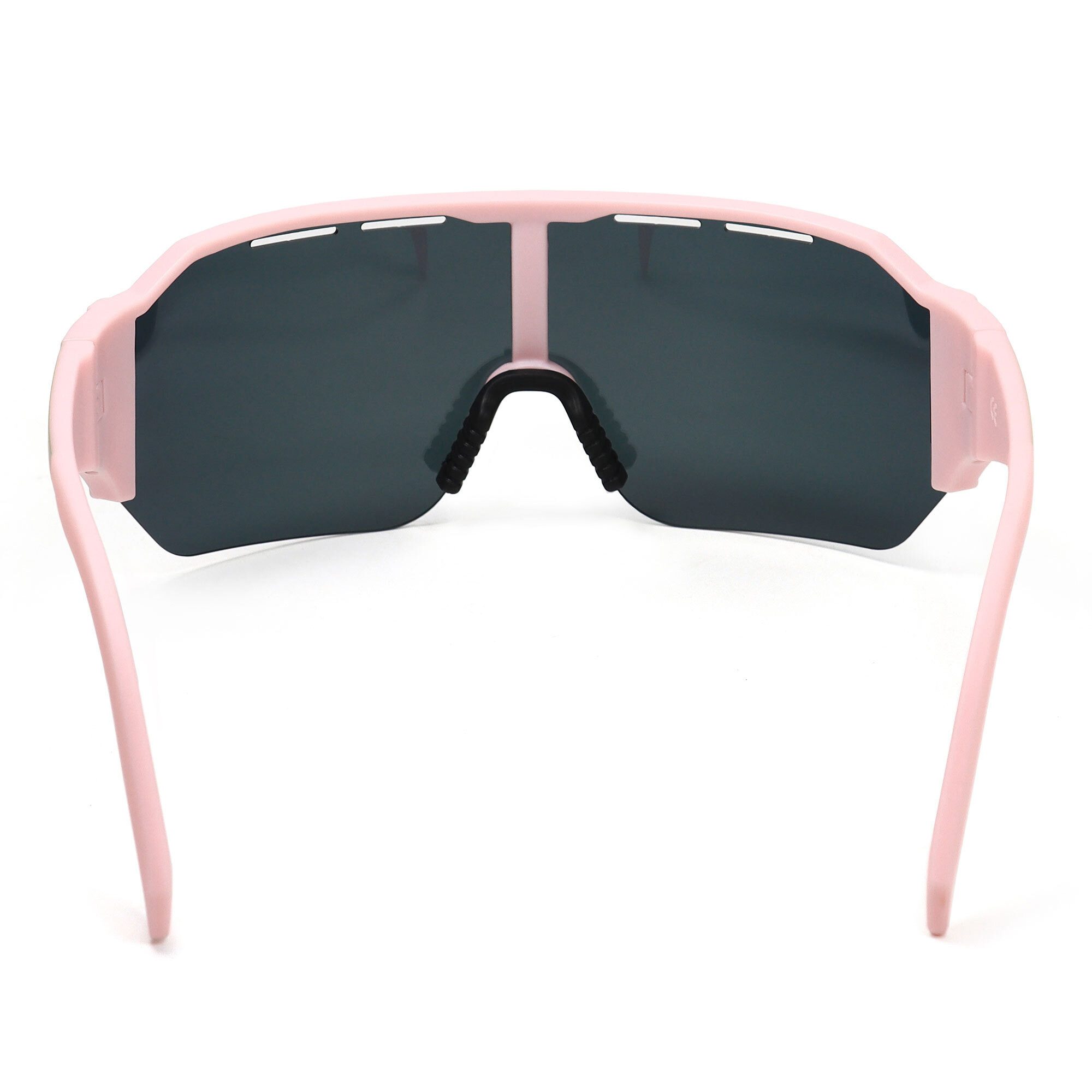 YEAZ Sportbrille SUNVIBE Sport-Sonnenbrille Black/Silver