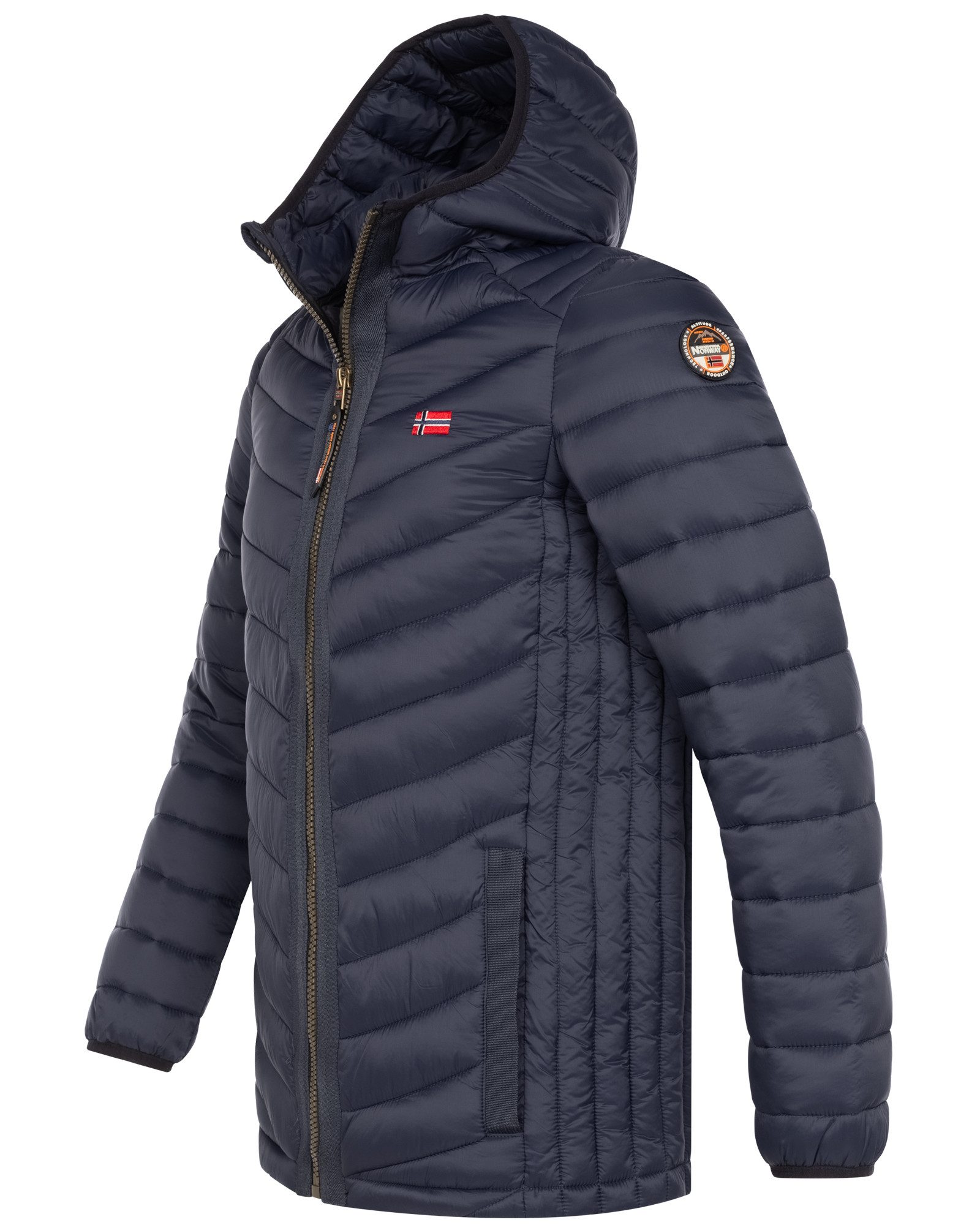 Geographical Norway Steppjacke Herren Herbst Winter Jacke Steppjacke Kapuze günstig online kaufen