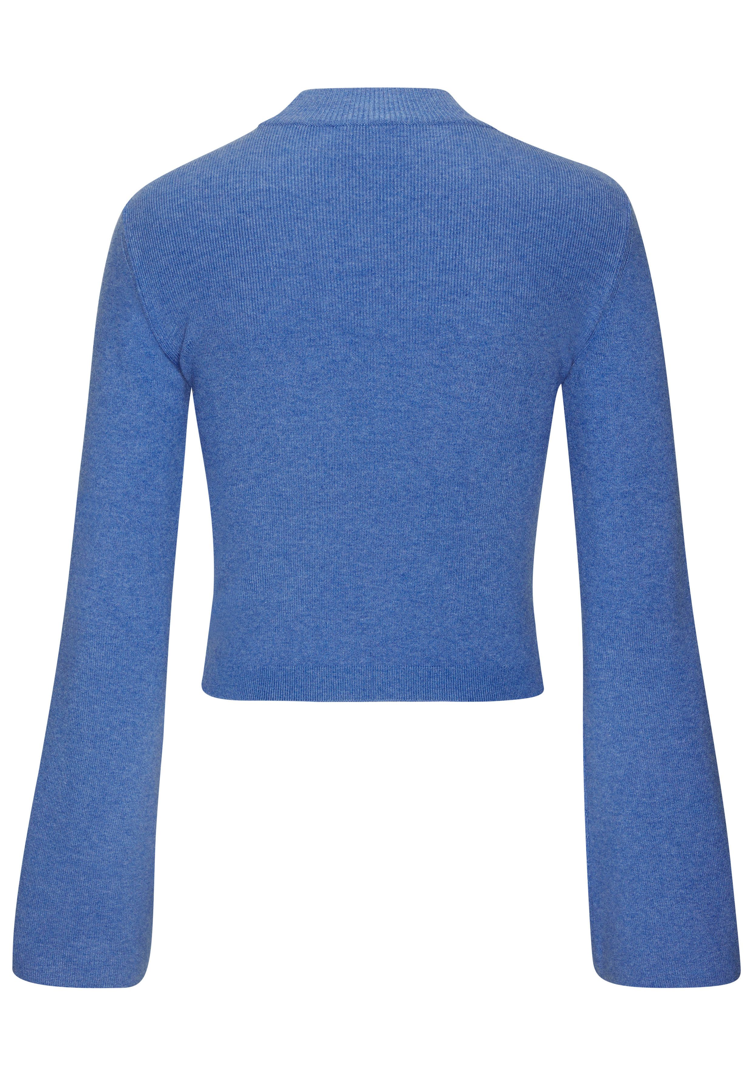 Copenhagen Studios Langarmshirt aus hochwertiger, feiner Rippe