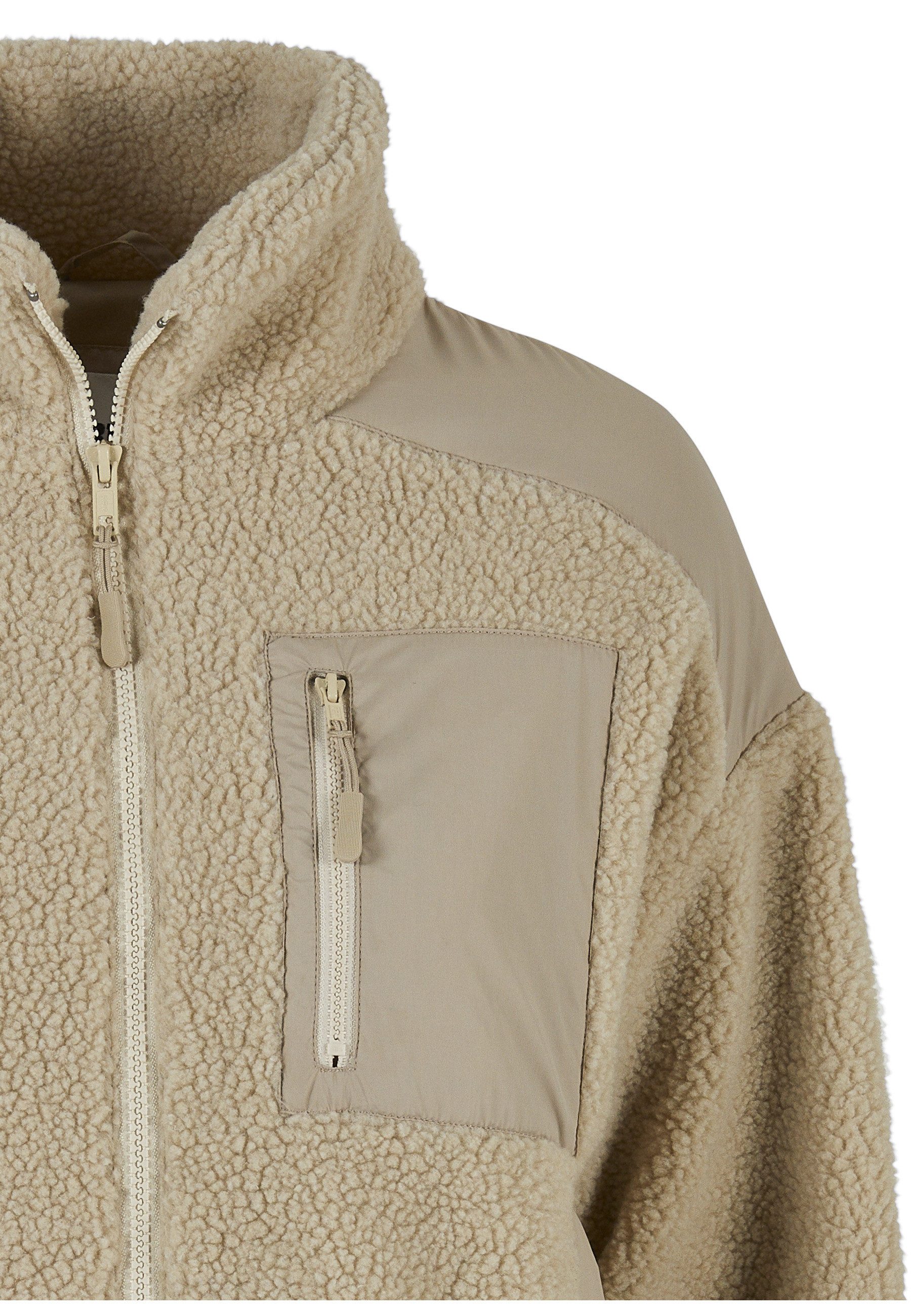 URBAN CLASSICS Winterjacke Urban Classics Damen Ladies Sherpa Mix Jacket (1-St)