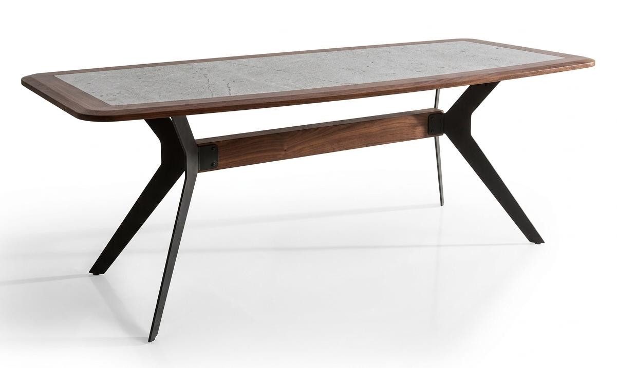JVmoebel Esstisch Moderner Esstisch aus robustem Holz mit elegantem Design