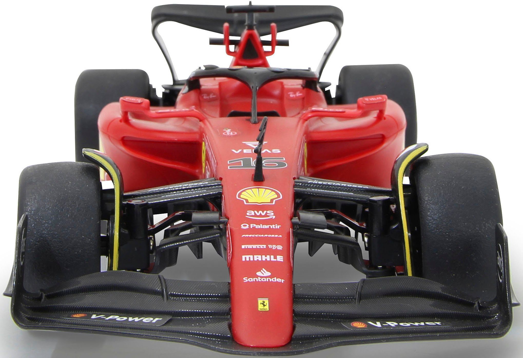 Jamara RC-Auto Deluxe Cars, Deluxe Cars, Ferrari F1-75 1:18, rot - 2,4 GHz