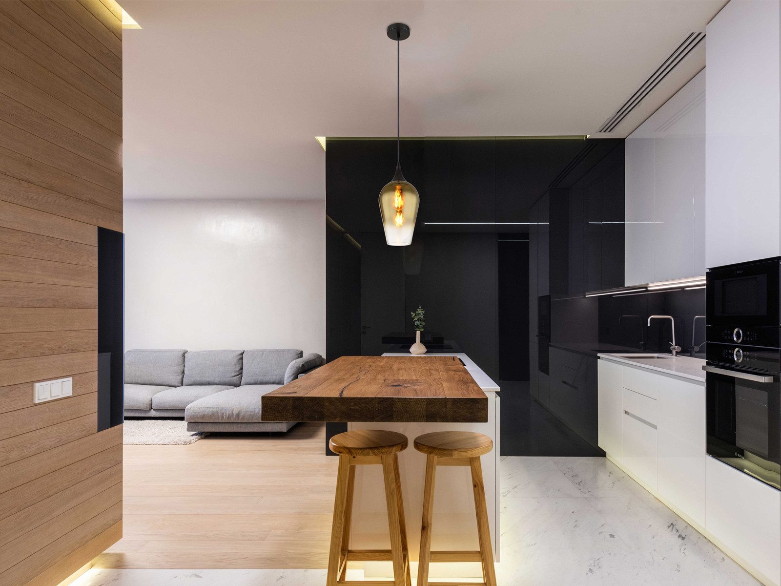 GLOBO LIGHTING LED Pendelleuchte, LED wechselbar, warmweiß, Ausgefallene klein-e Lampe für Esstisch & Kochinsel hängend Gold Ø18cm