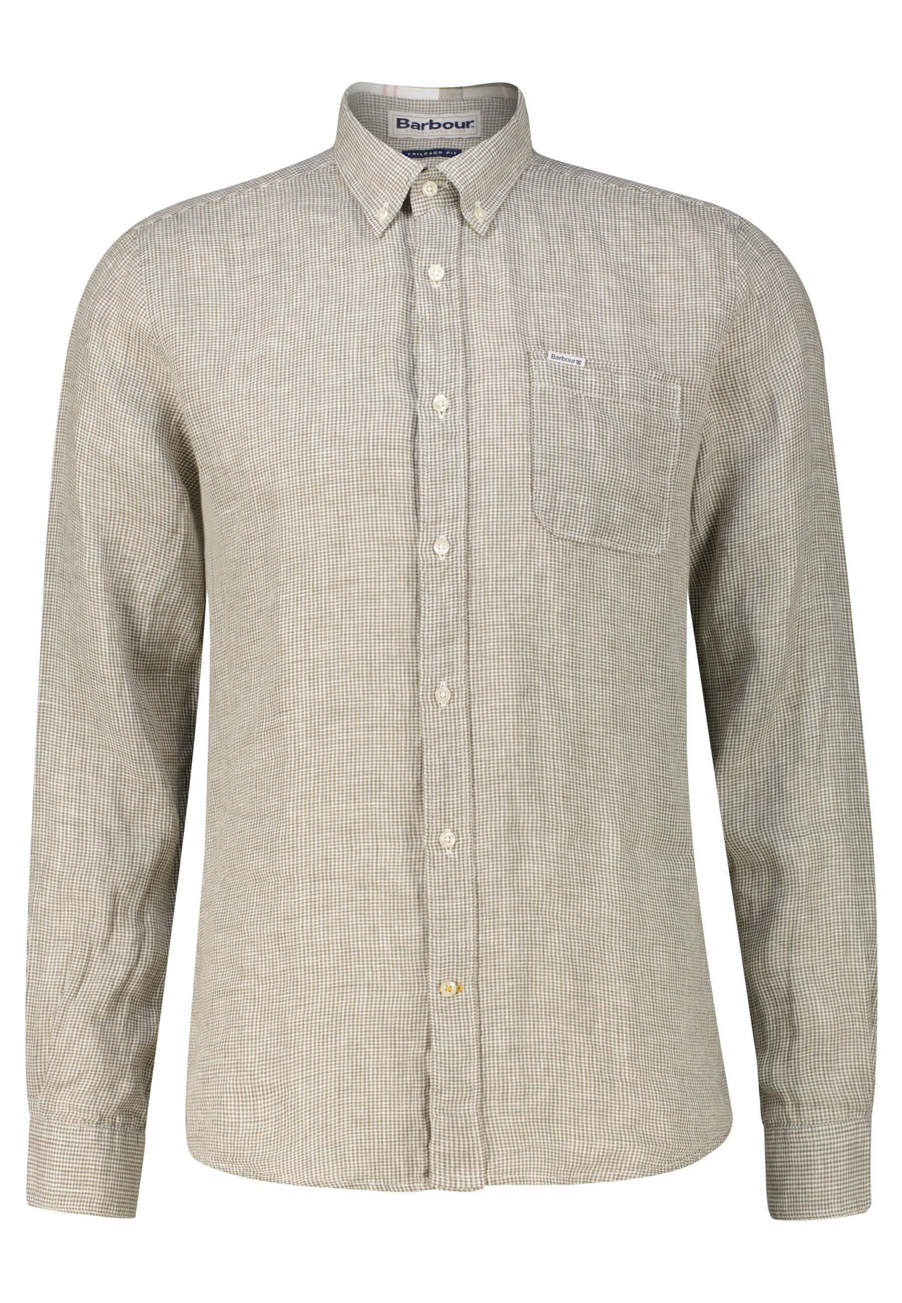 Langarmhemd Herren Leinenhemd LINTON