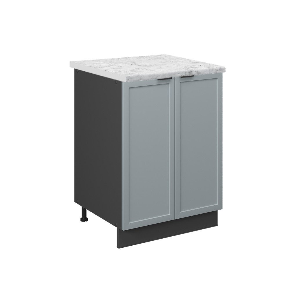 Vicco Unterschrank Fame-Line, Hellblau-grau/Anthrazit, 60 cm, günstig online kaufen