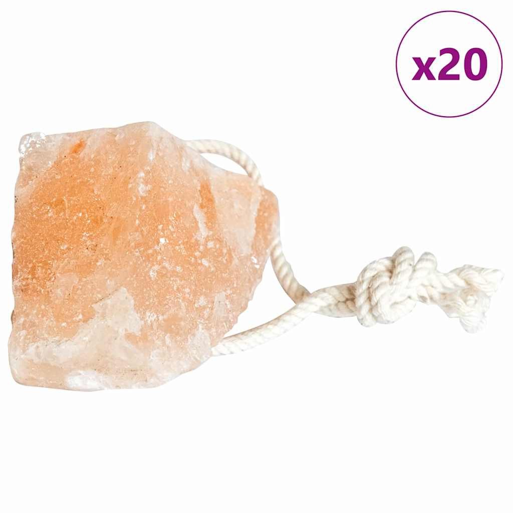 vidaXL Salzkristalle, Salzlecksteine Rosa Steinsalz