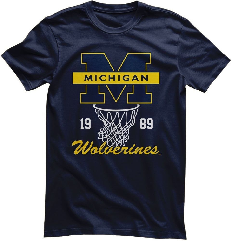University of Michigan T-Shirt Michigan Wolverines 1989 T-Shirt
