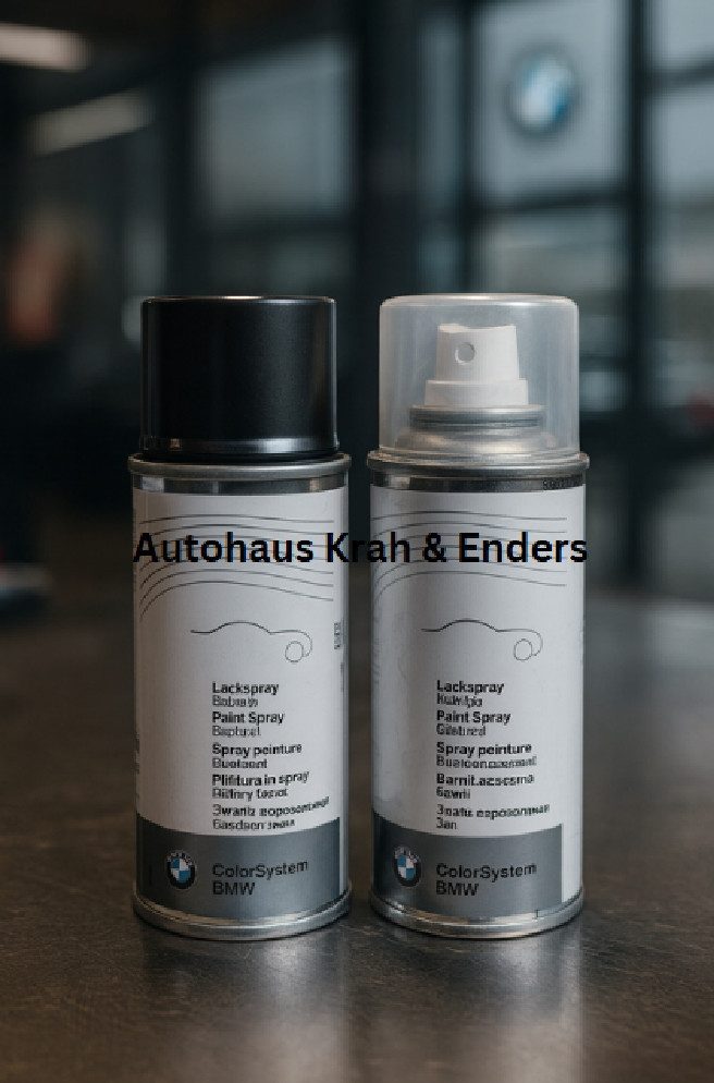 BMW Sprühlack BMW Lackspray SET Black Sapphire Metallic 475 Schwarz – Bild 2 von 3
