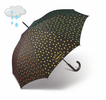 HAPPY RAIN Langregenschirm Regenschirm Stockschirm Automatik waterreactive