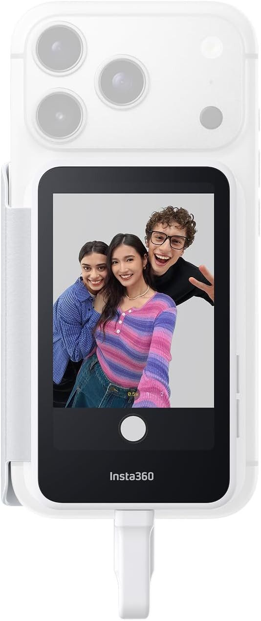 Insta360 Smartphone-Stabilisator - Insta360 Snap Selfie-Bildschirm - Magnetischer 4K Selfie-Monitor