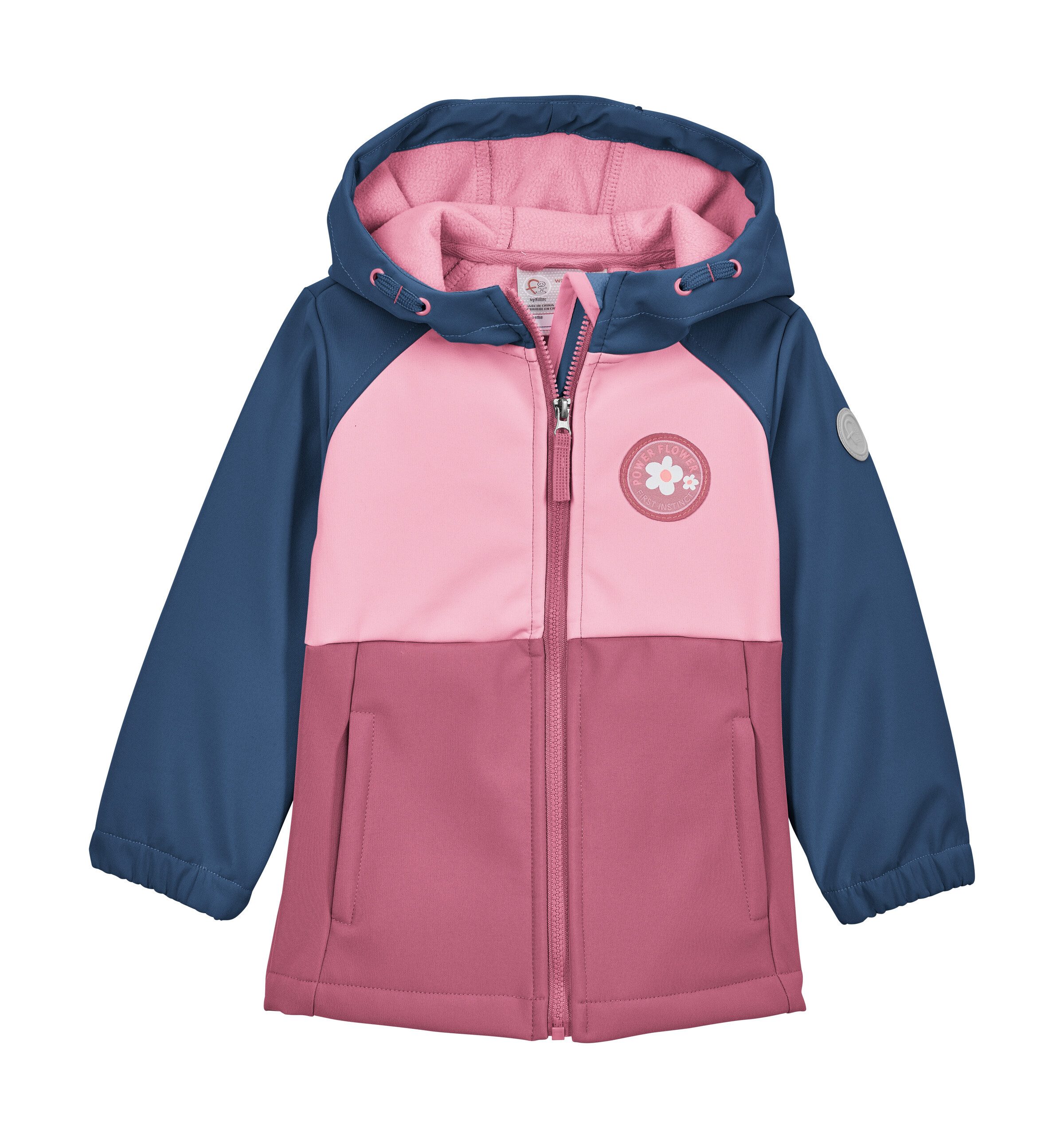 first instinct by killtec Softshelljacke FIOS 4 MNS SFTSHLL JCKT Wasserabweisende Softshelljacke mit Colourblock-Design