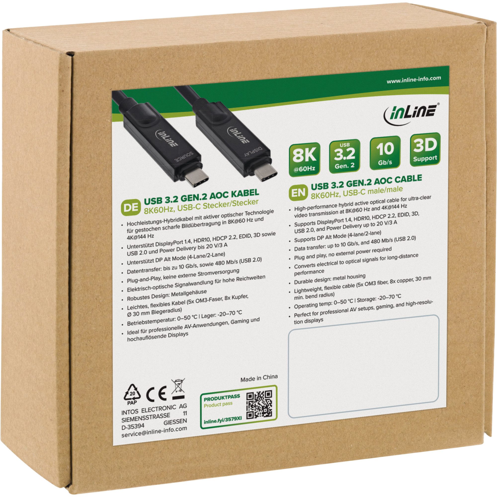 Inline TV-Kabel