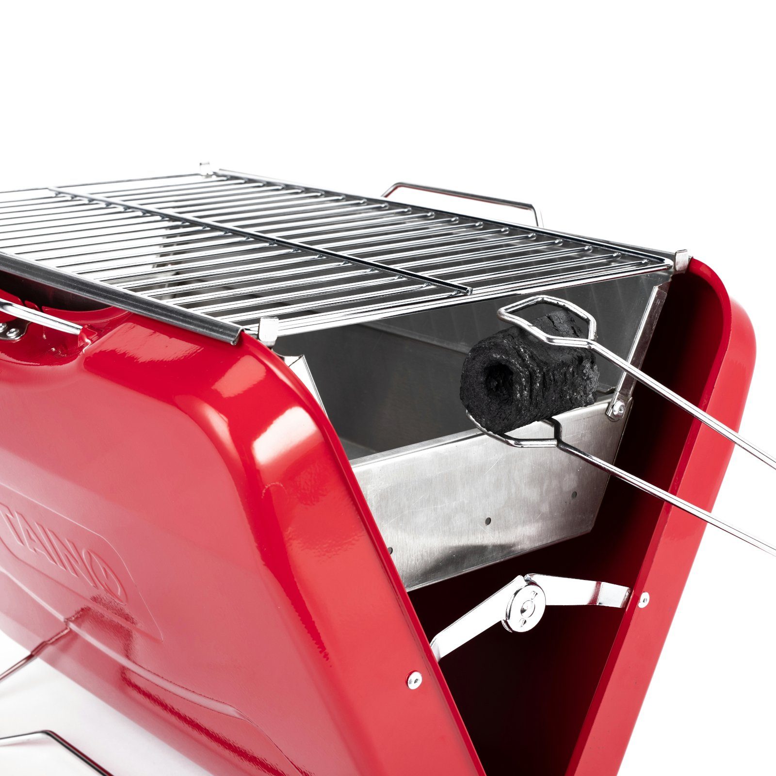 TAINO Holzkohlegrill MOX, Holzkohlegrill, zu Koffer zusammenklappbar, tragbar