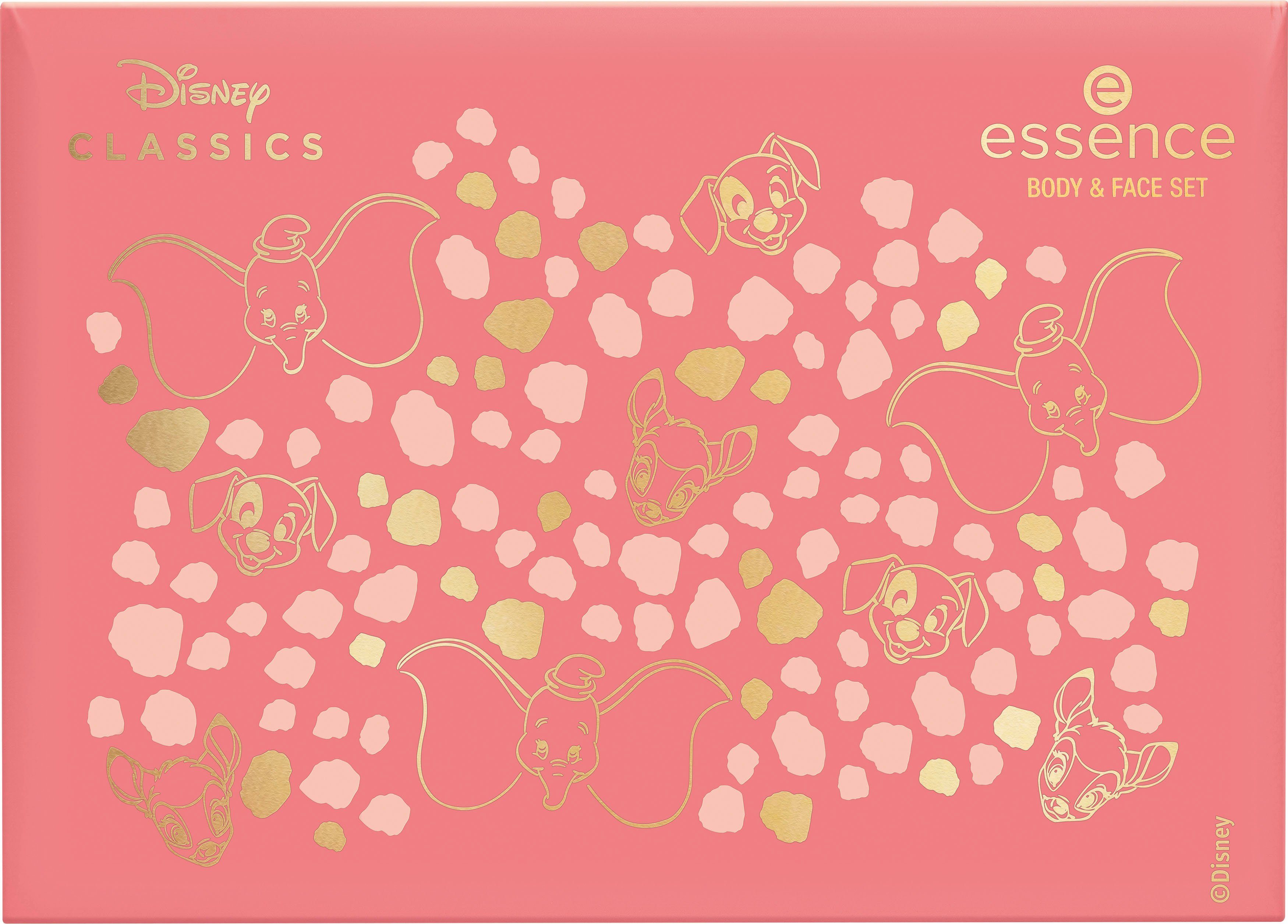 face Pflege-Geschenkset body set, Essence Classics & Disney 4-tlg.