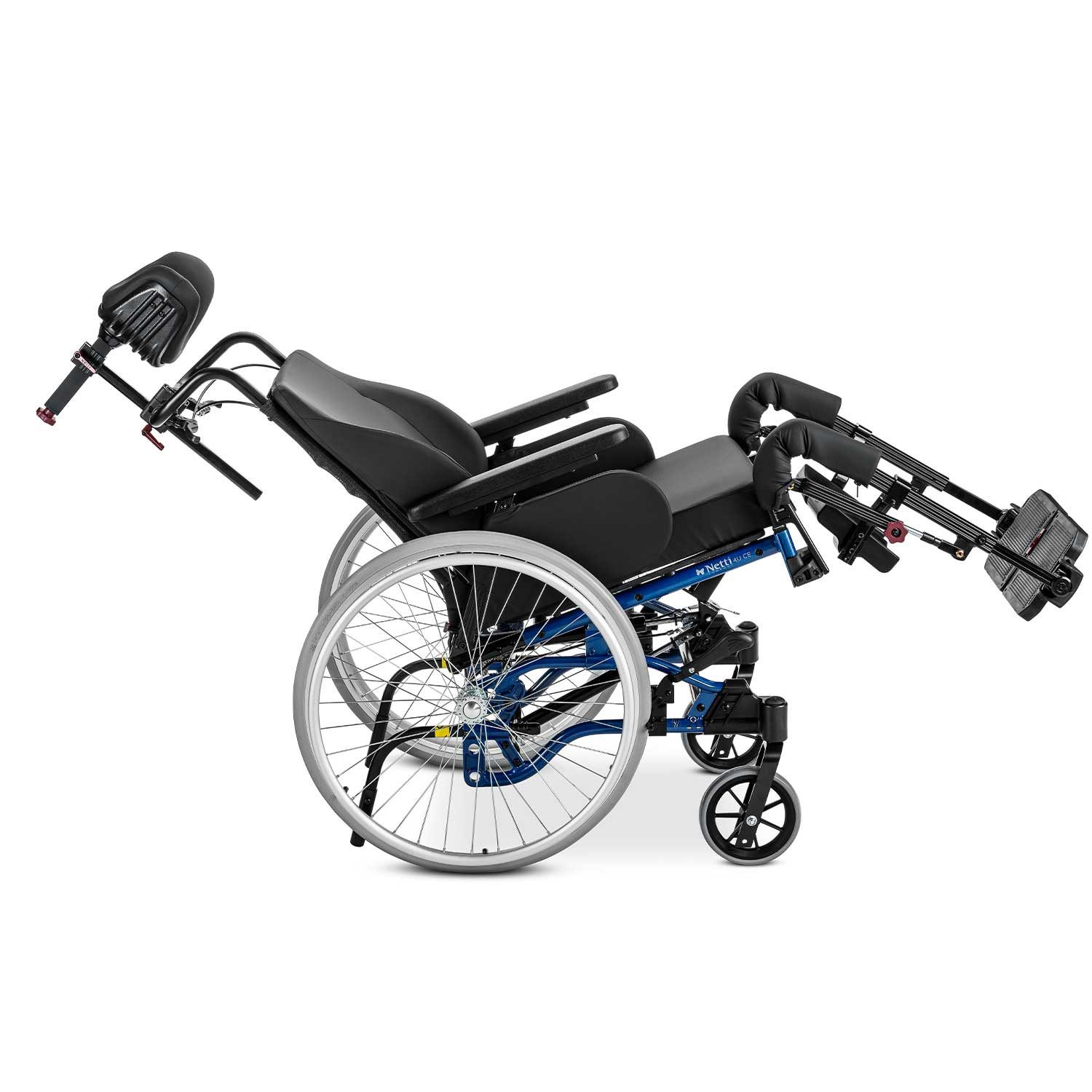 Meyra Rollstuhl Netti 4U Comfort CE - Multifunktionsrollstuhl mit TRB - 50 cm