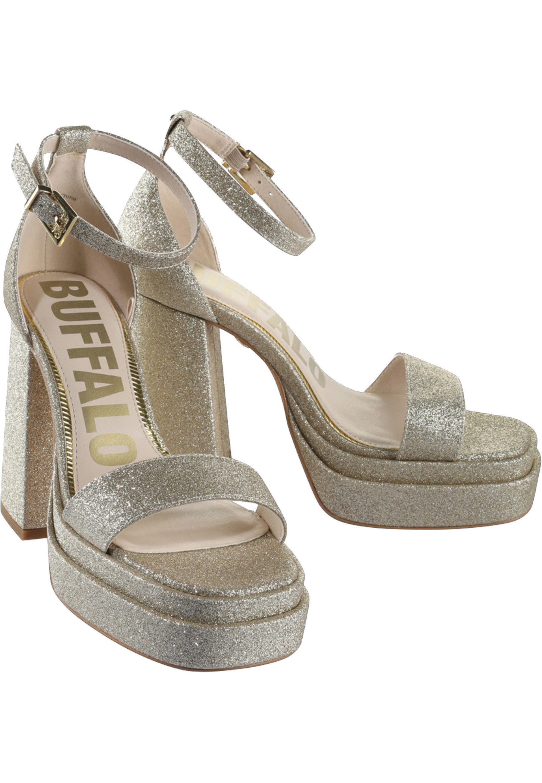 Buffalo Buffalo Buffalo May Neat - Vegan Glitter High-Heel-Pumps