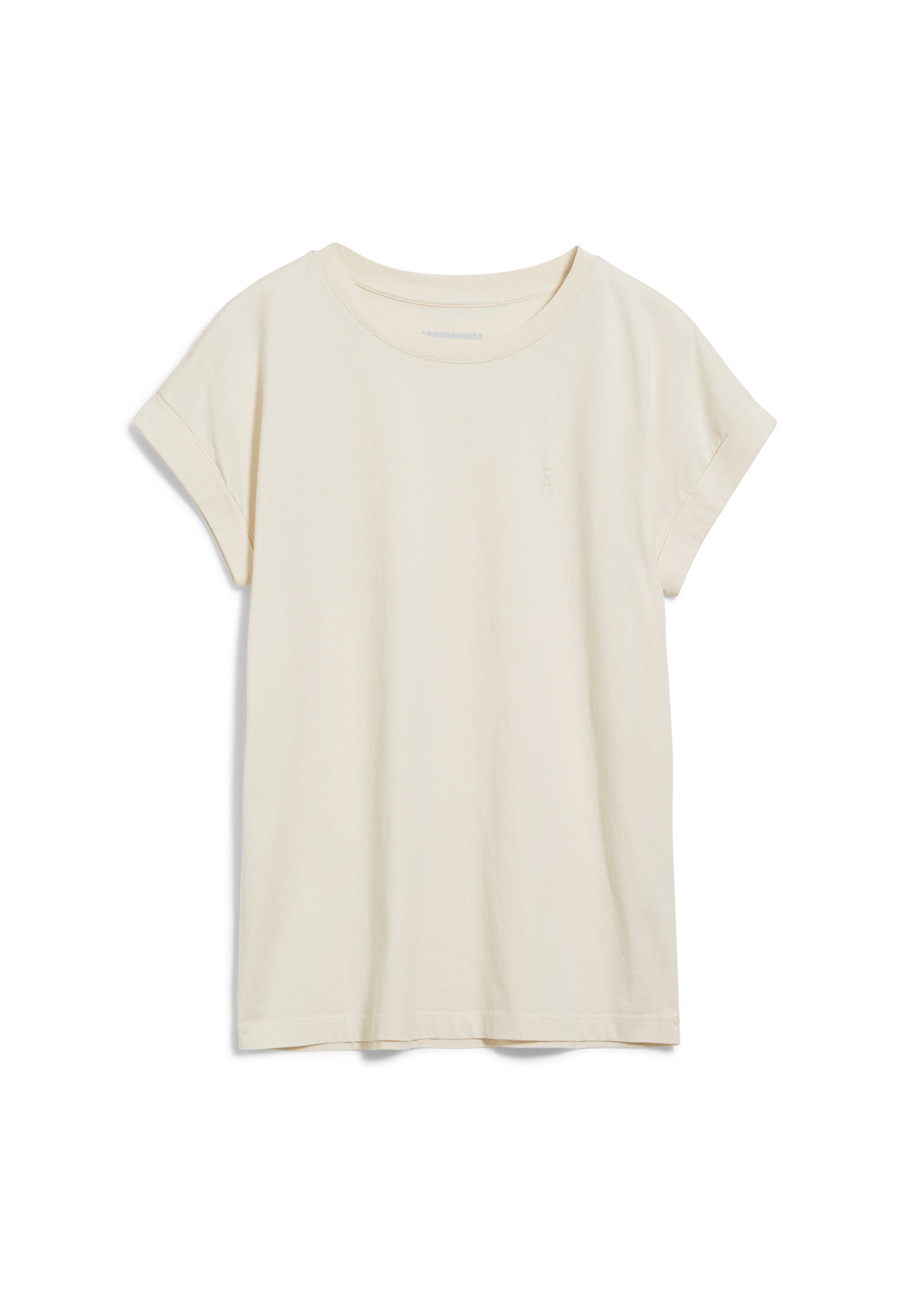 Armedangels T-Shirt IDAARA Damen T-Shirt empty (1-tlg) aus Loose Bio-Baumwolle undyed Fit