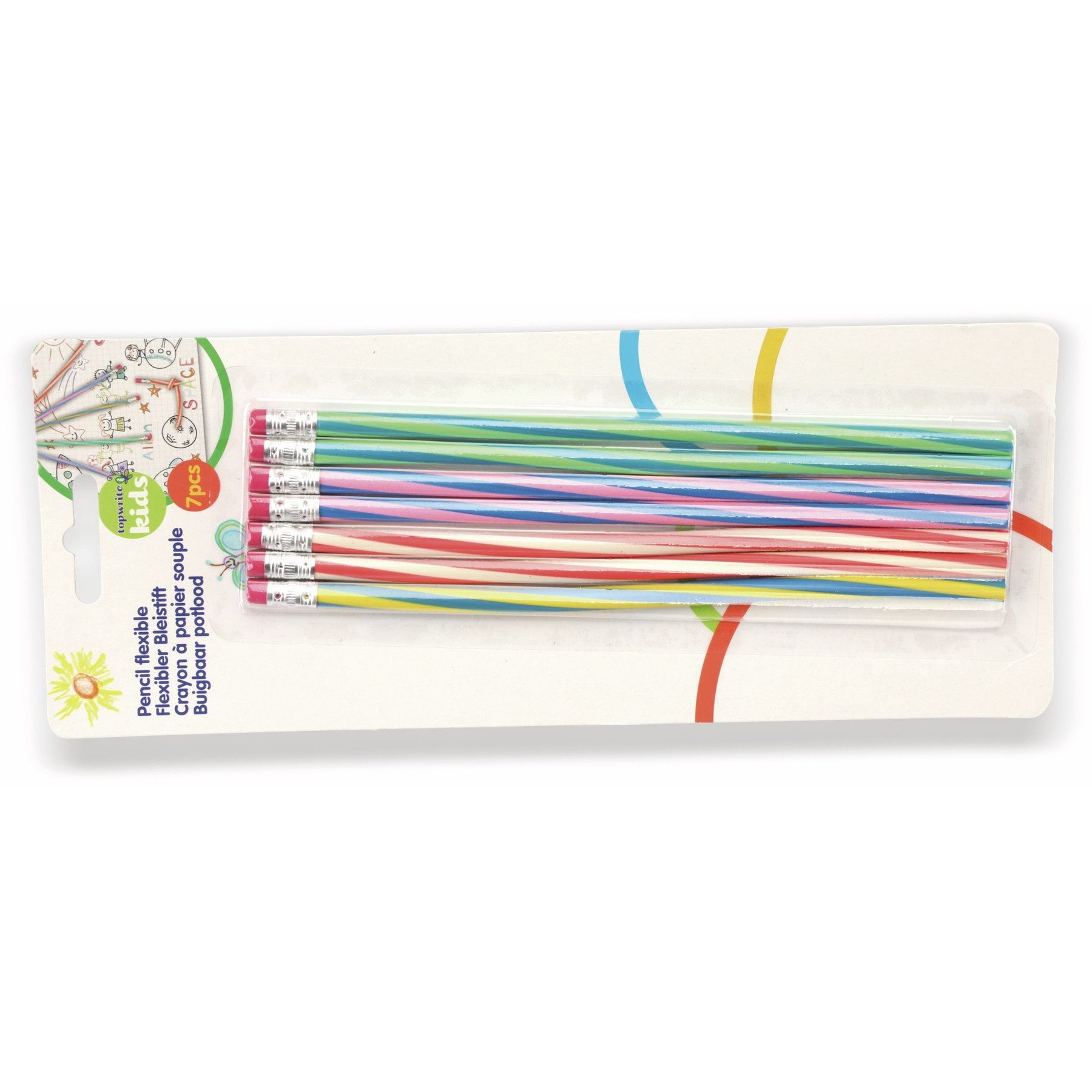 Topwrite Bleistift TOPWRITE Bleistifte-Set flexibel