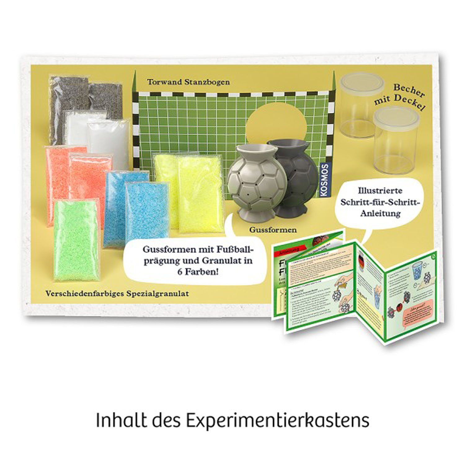 Kosmos Experimentierkasten Kosmos Fußball-Flummis, Experimentierkasten – Bild 3 von 3
