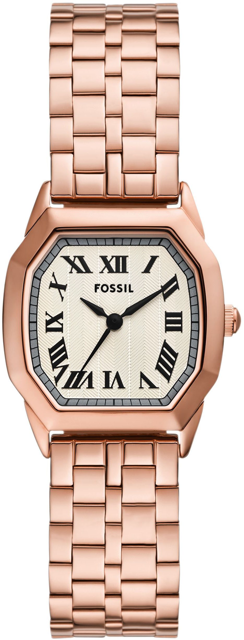 Fossil Quarzuhr HARLOW ES5386, Armbanduhr, Damenuhr, Edelstahlarmband, anal günstig online kaufen
