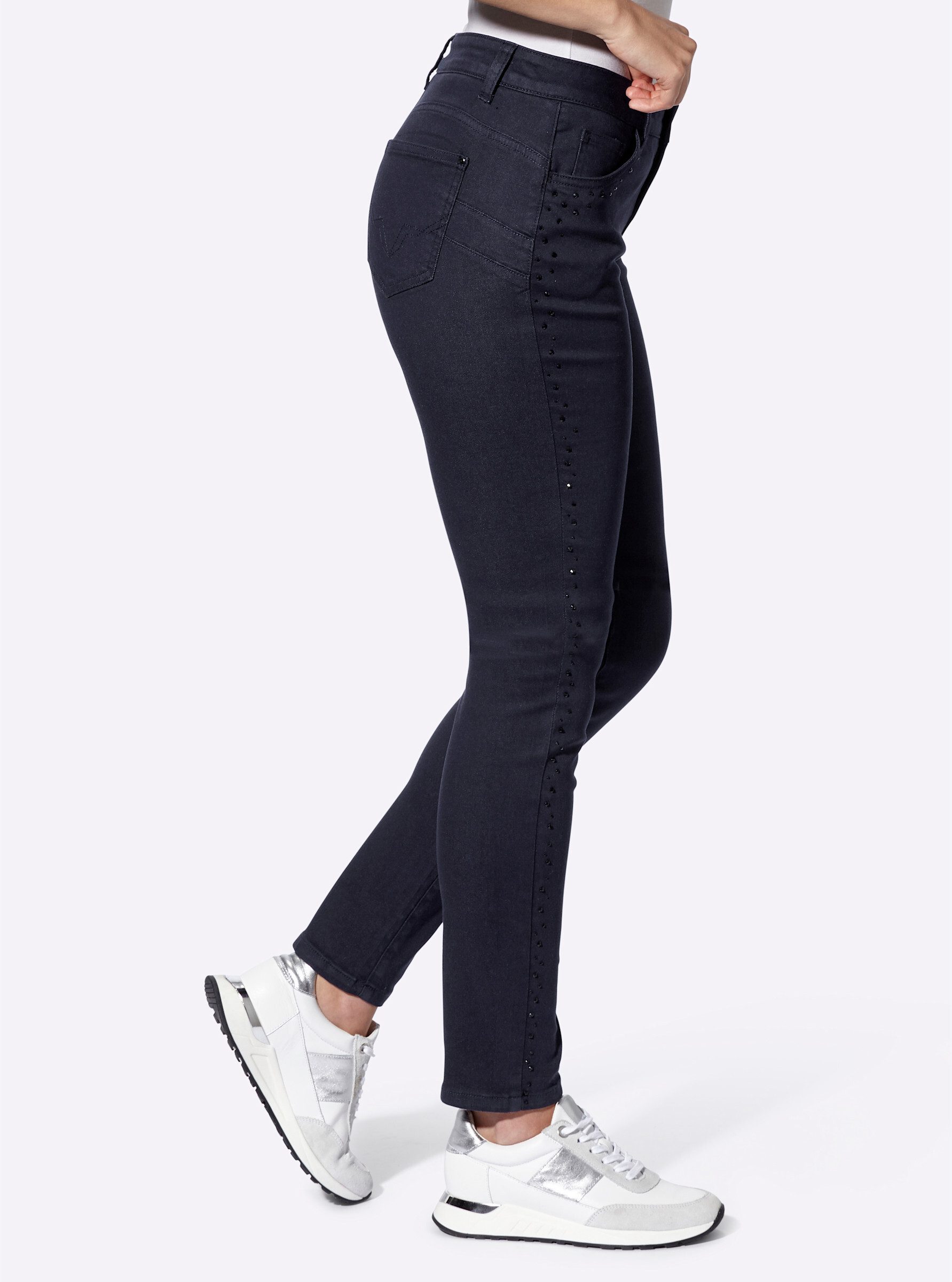 heine Jerseyhose Push-up-Hose normal