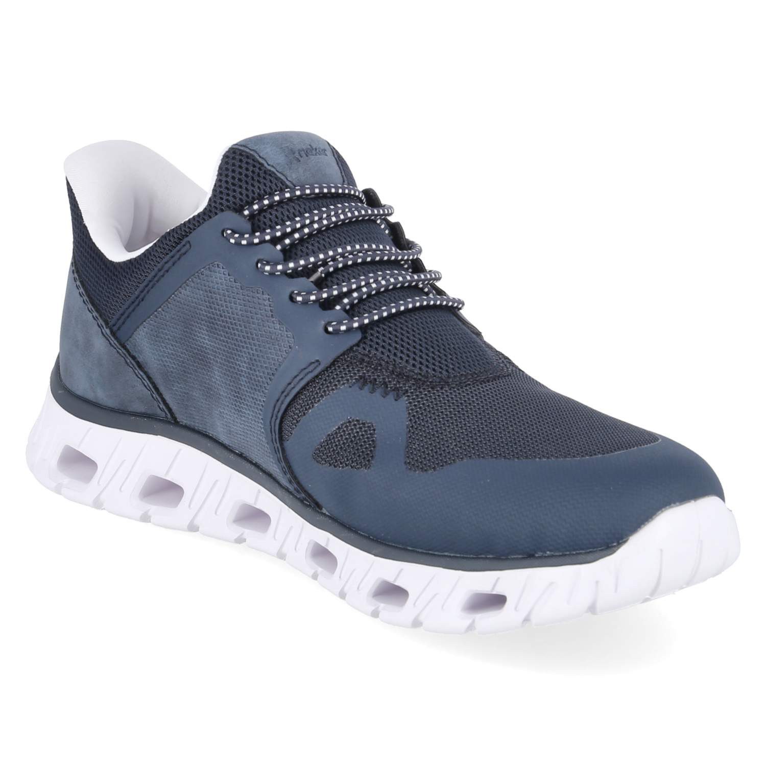 Rieker Rieker Slip On Sneaker 04355-14 Herren Textil & Synthetik blue Schnürschuh – Bild 5 von 5