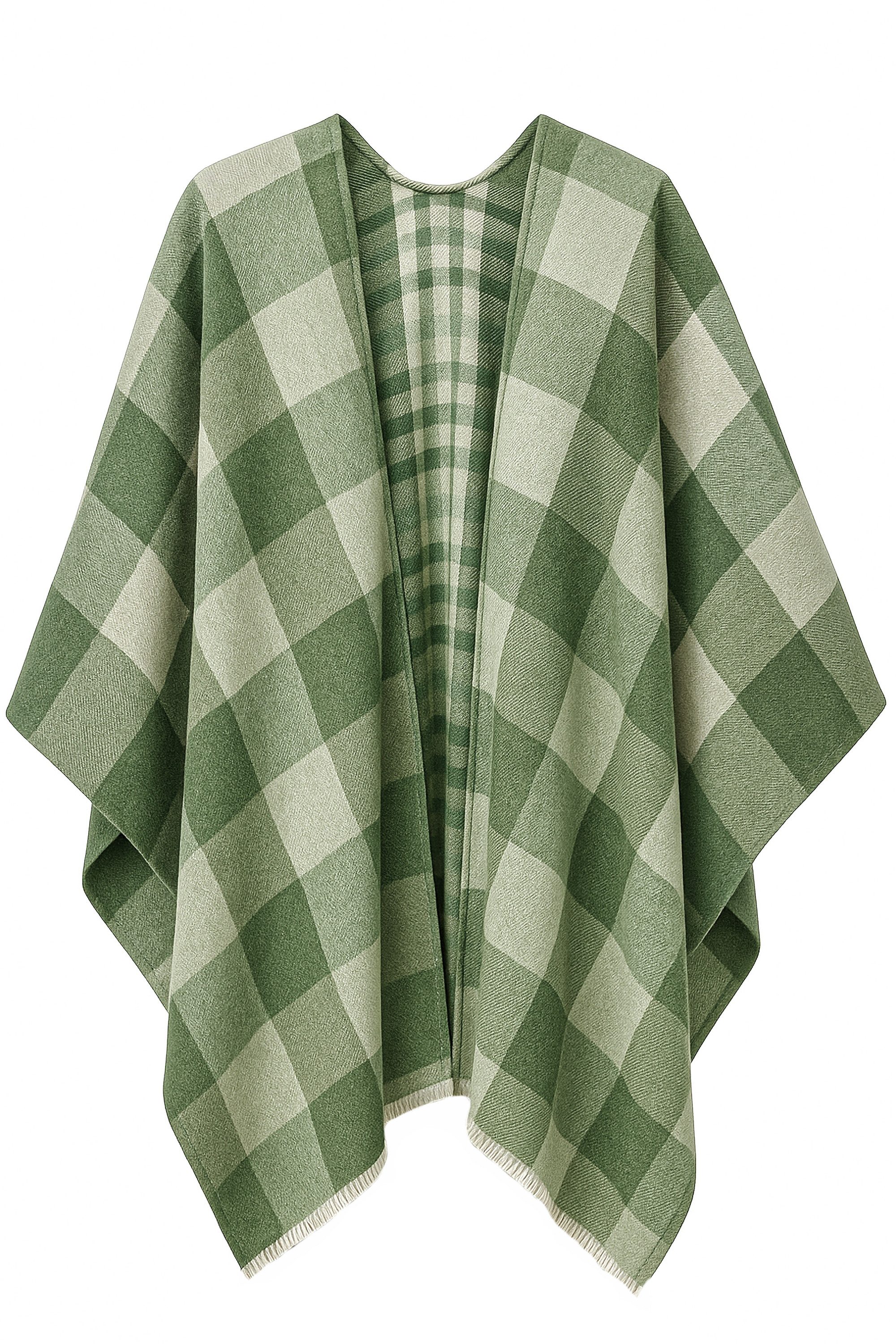 COLLEZIONE ALESSANDRO XXL-Schal Karo, (1-St), kuschelweich, Made in Italy
