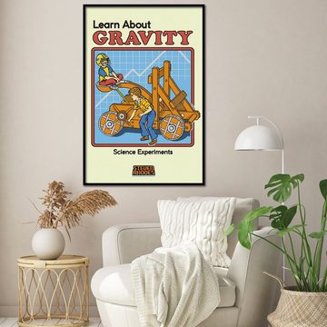 PYRAMID Poster Steven Rhodes Poster Learn.. About Gravity 61 x 91,5 cm